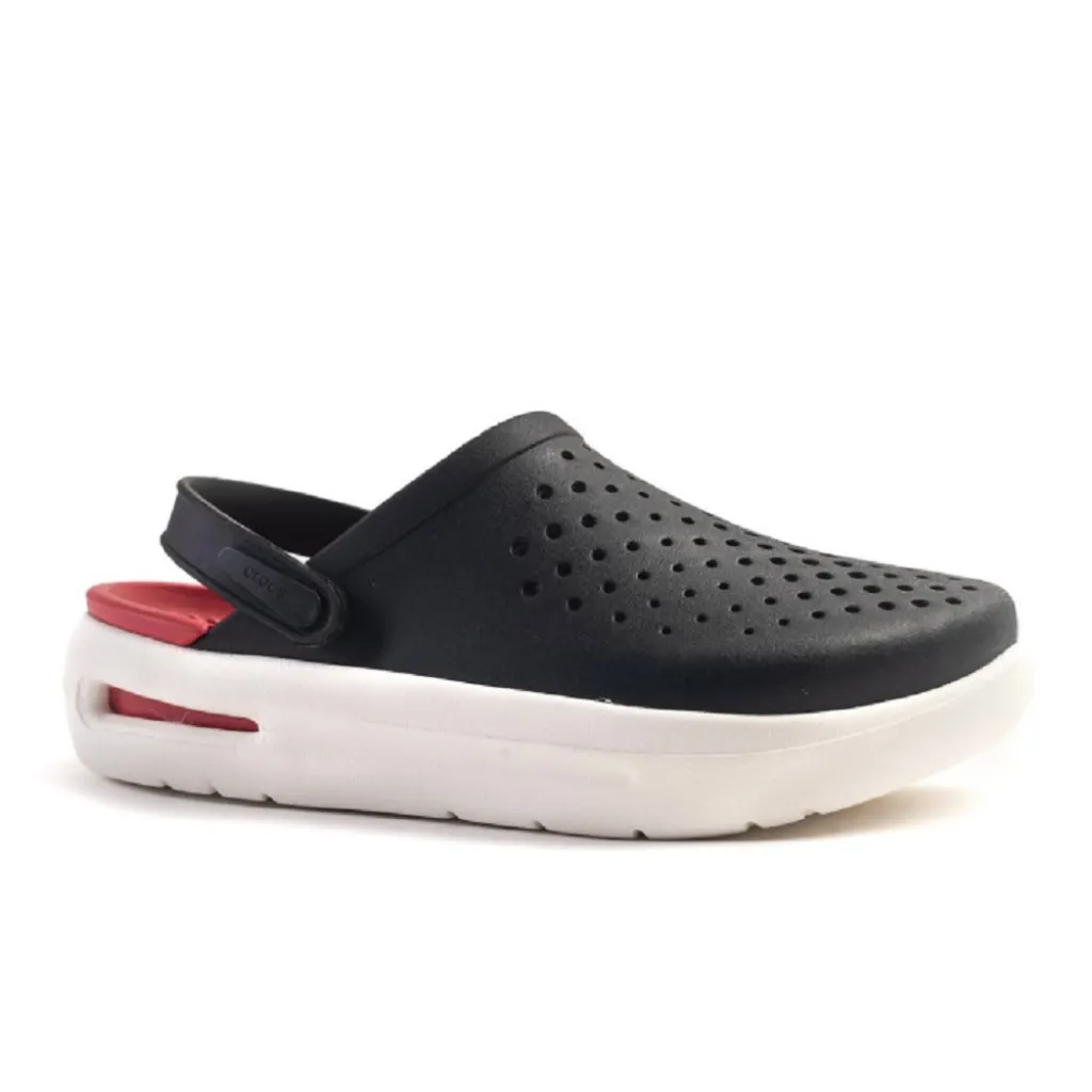 Кроксы Crocs InMotion Clog Red/black, черно-красный Кроксы Crocs InMotion Clog Red/black, черно-красный