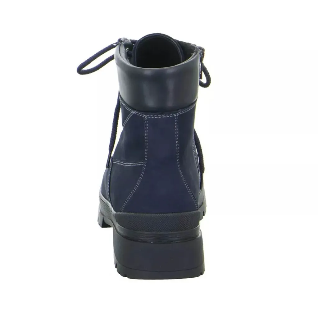 Зимние ортопедические женские ботинки Ganter Gela-G Stfl 8-20 5012 3000, темно-синий