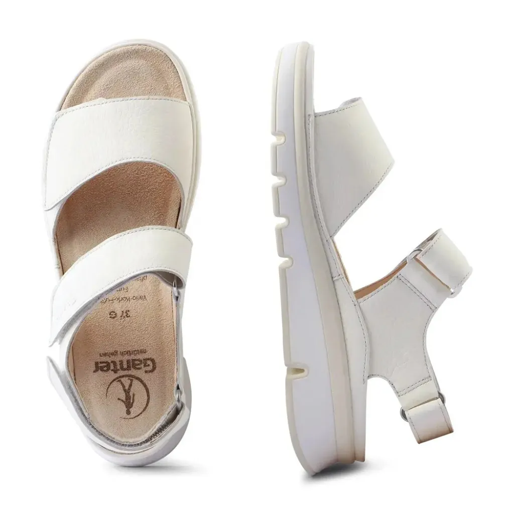 Ортопедичні жіночі сандалії Ganter Gianna-G 1-20 0611 0800, молочний