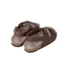 Ортопедические детские сандалии Genuins Kindu G106426, коричневый - Фото№4