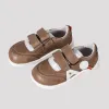 Ортопедические детские кроссовки Brown A 410AP Ortofoot, коричневый - Фото№5