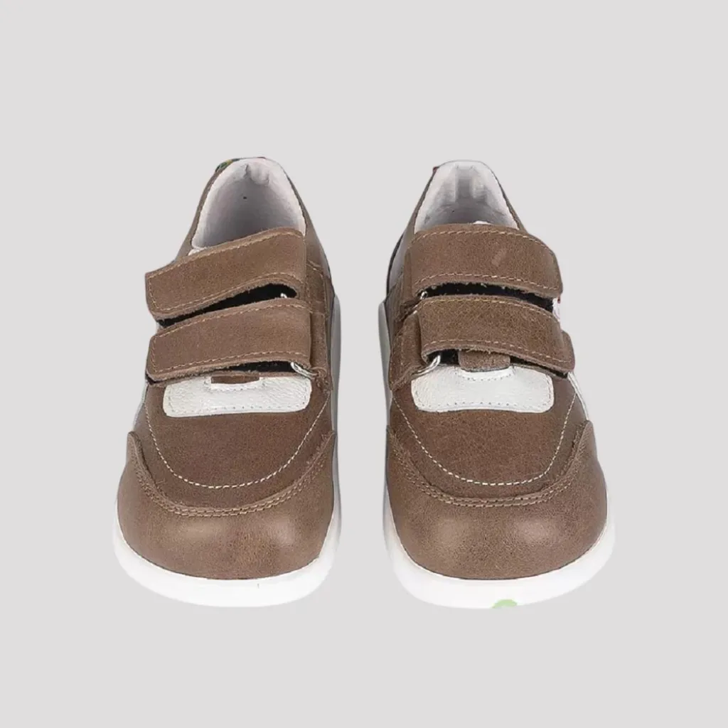 Ортопедические детские кроссовки Brown A 410AP Ortofoot, коричневый