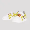 Ортопедические детские кроссовки YellowSP 410AP Ortofoot, бело-желтые - Фото№3