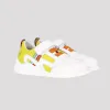 Ортопедические детские кроссовки YellowSP 410AP Ortofoot, бело-желтые - Фото№4