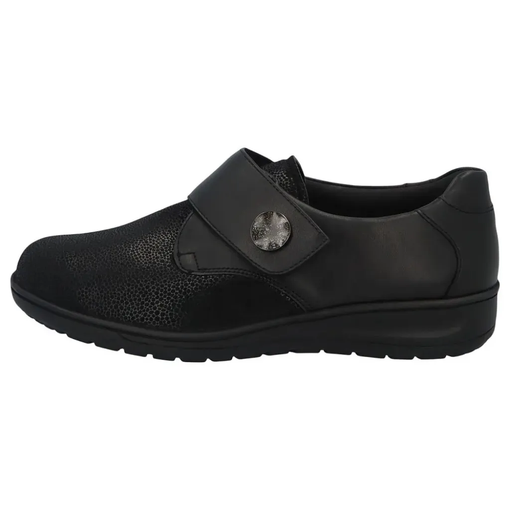 Демисезонные женские туфли Solidus Kate-K 7 29506 01199, черный