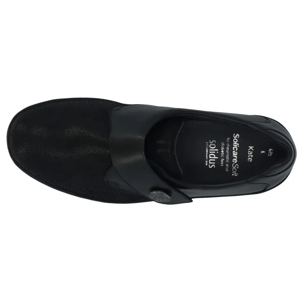 Демисезонные женские туфли Solidus Kate-K 7 29506 01199, черный