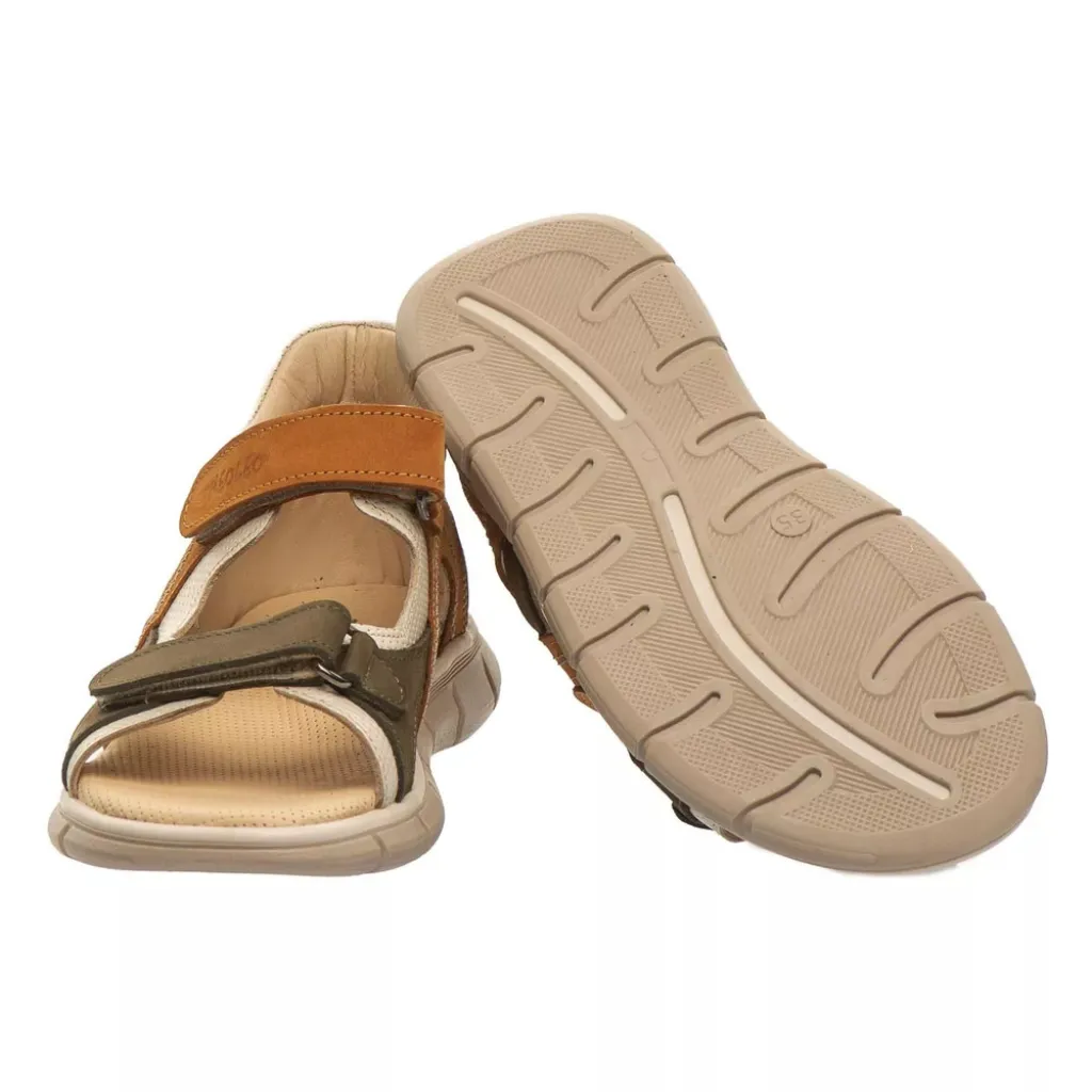 Профілактичні сандалії для хлопчика Theo Leo 3326 KH-BEIG, хакі/бежевий Профілактичні сандалії для хлопчика Theo Leo 3326 KH-BEIG, хакі/бежевий