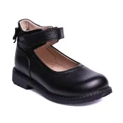Профилактические туфли для девочки Theo Leo LEO-025-BLACK, черный