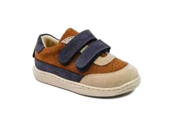Профілактичні кеди для хлопчика Theo Leo LEO-3479 TAN, рудий/синій