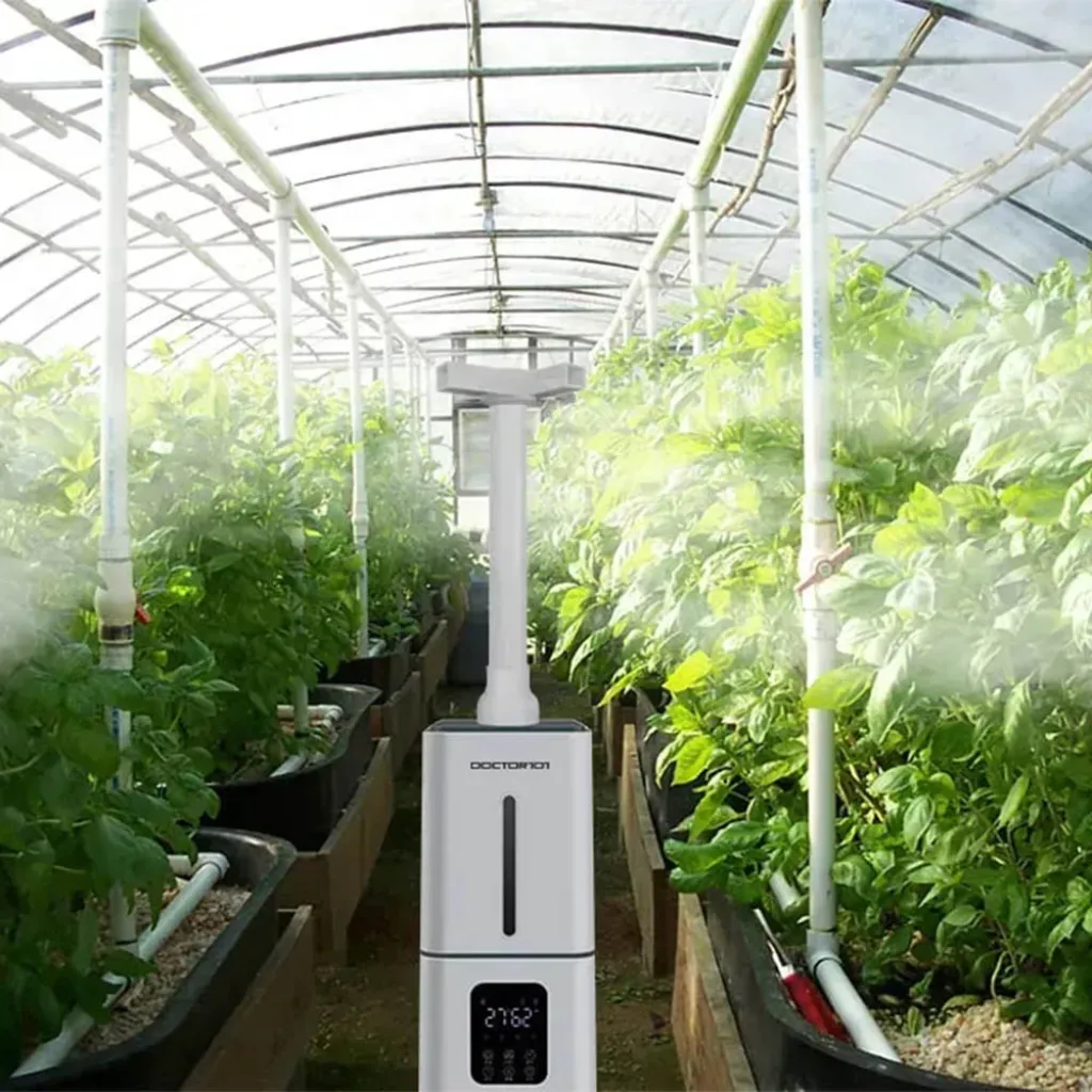 Ультразвуковий промисловий зволожувач повітря Doctor-101 GardenFog на 15л Ультразвуковий промисловий зволожувач повітря Doctor-101 GardenFog на 15л