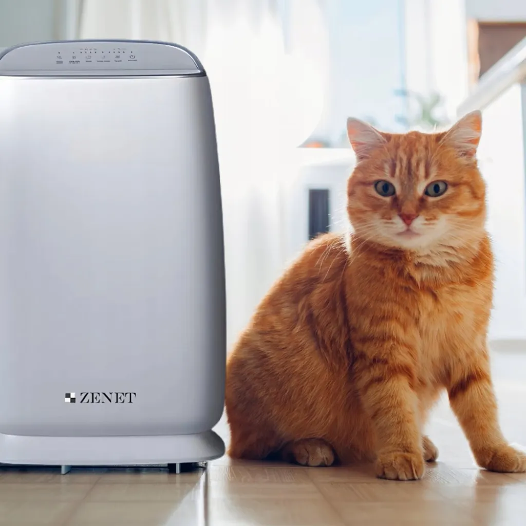 Очисник повітря ZENET 202 для приміщень до 60 м², білий Очисник повітря ZENET 202 для приміщень до 60 м², білий