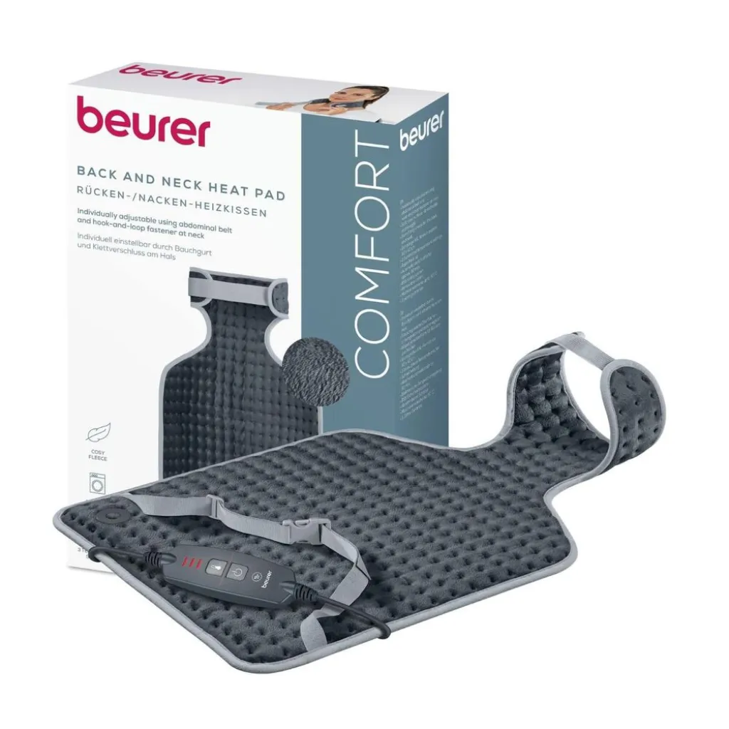 Электрогрелка для шеи и спины Beurer HK 64 Cosy Grey Электрогрелка для шеи и спины Beurer HK 64 Cosy Grey
