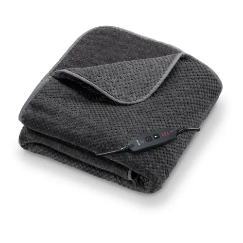 Электрическое одеяло Beurer HD 65 Dark Grey, темно-серый - Фото№1