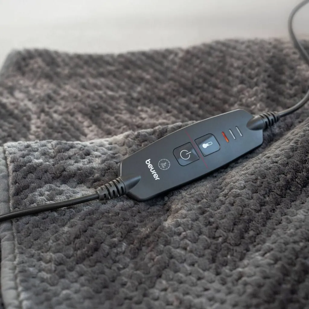 Электрическое одеяло Beurer HD 65 Dark Grey, темно-серый