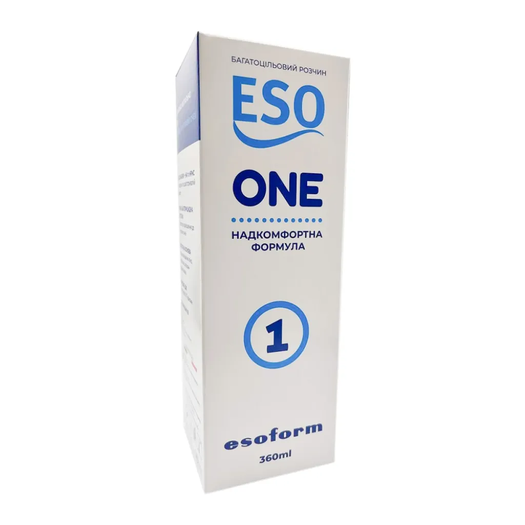 Раствор для контактных линз Esoform ESO ONE, 360 мл