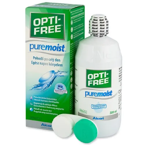 Розчин для контактних лінз Alcon Opti Free PureMoist, 300 мл - Фото№1