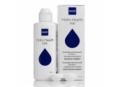 Розчин для контактних лінз Disop HIDRO HEALTH HA, 360 мл Розчин для контактних лінз Disop HIDRO HEALTH HA, 360 мл