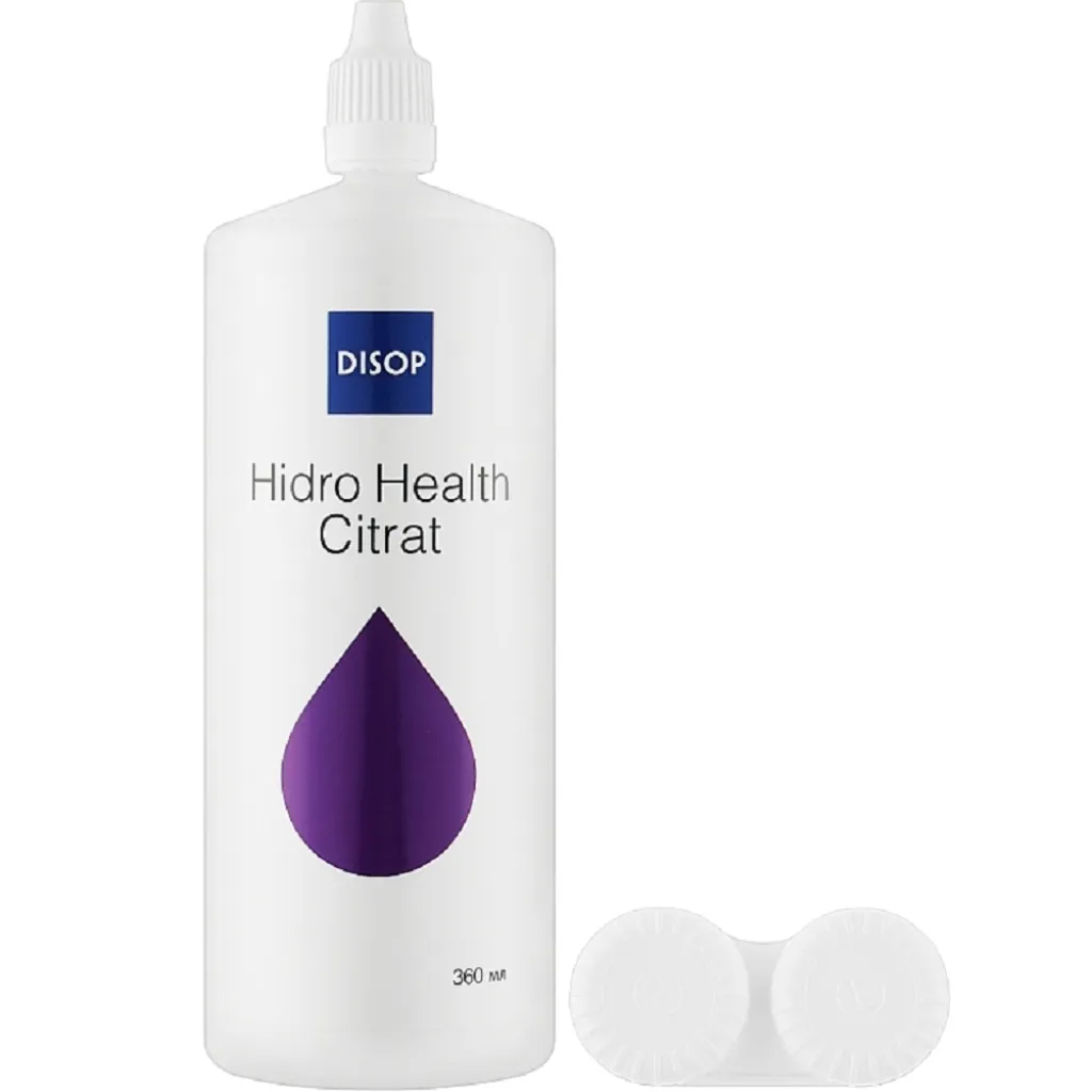 Раствор для контактных линз Disop HIDRO HEALTH CITRAT, 360 мл
