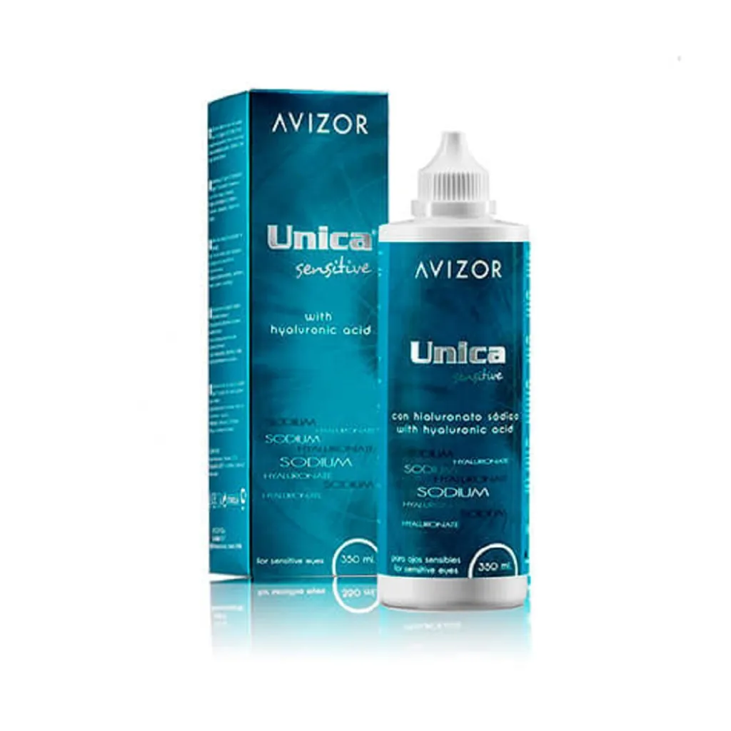 Розчин по догляду за контактними лінзами Avizor Unica sensitive, 350 мл