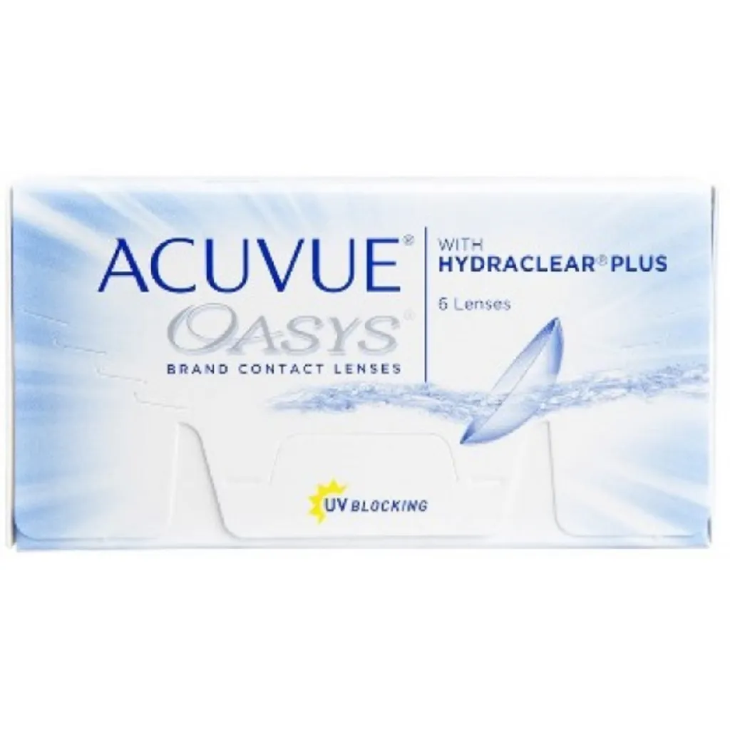 Контактні лінзи Johnson-Johnson Acuvue Oasys with HYDRACLEAR Plus Контактні лінзи Johnson-Johnson Acuvue Oasys with HYDRACLEAR Plus