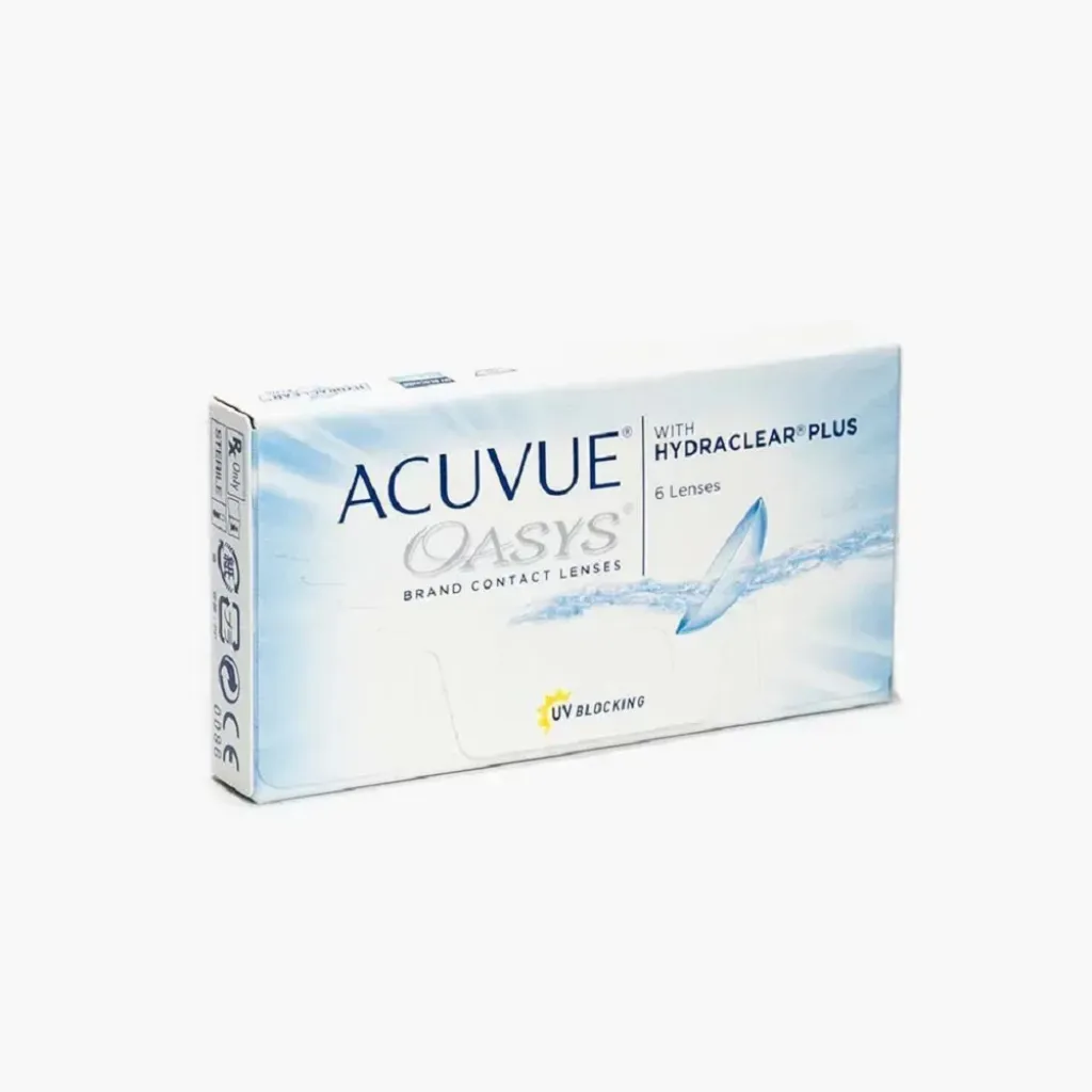 Контактні лінзи Johnson-Johnson Acuvue Oasys with HYDRACLEAR Plus Контактні лінзи Johnson-Johnson Acuvue Oasys with HYDRACLEAR Plus
