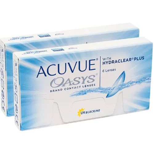 Контактні лінзи Johnson-Johnson Acuvue Oasys with HYDRACLEAR Plus - Фото№1 Контактні лінзи Johnson-Johnson Acuvue Oasys with HYDRACLEAR Plus - Фото№1