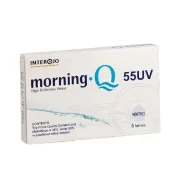 Контактні лінзи щомісячної заміни Interojo Morning Q 55UV, 6 шт