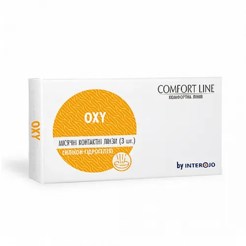 Контактні лінзи Interojo Comfort Line OXY, 4 шт - Фото№1 Контактні лінзи Interojo Comfort Line OXY, 4 шт - Фото№1