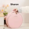 Органайзер для косметики з підсвіткою переносний NiceLand Sharon, рожевий - Фото№4