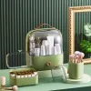 Набор органайзеров для косметики и украшений Elegance Kit, 5 шт, зеленый - Фото№5
