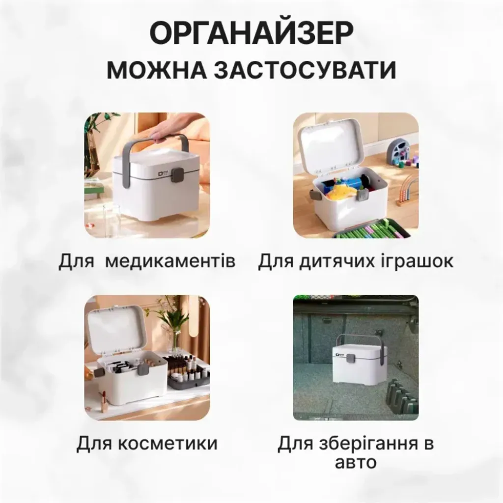 Портативная аптечка-органайзер для лекарства Doctor-101 Locky