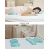 Подушка під живіт ROLLER PILLOW тенсел, пудра - Фото№6