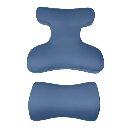 Комплект подушок BEAUTY SET для сну на животі (Face Pillow№1& Roller Pillow№2) тенсел, смальта - Фото№1 Комплект подушок BEAUTY SET для сну на животі (Face Pillow№1& Roller Pillow№2) тенсел, смальта - Фото№1