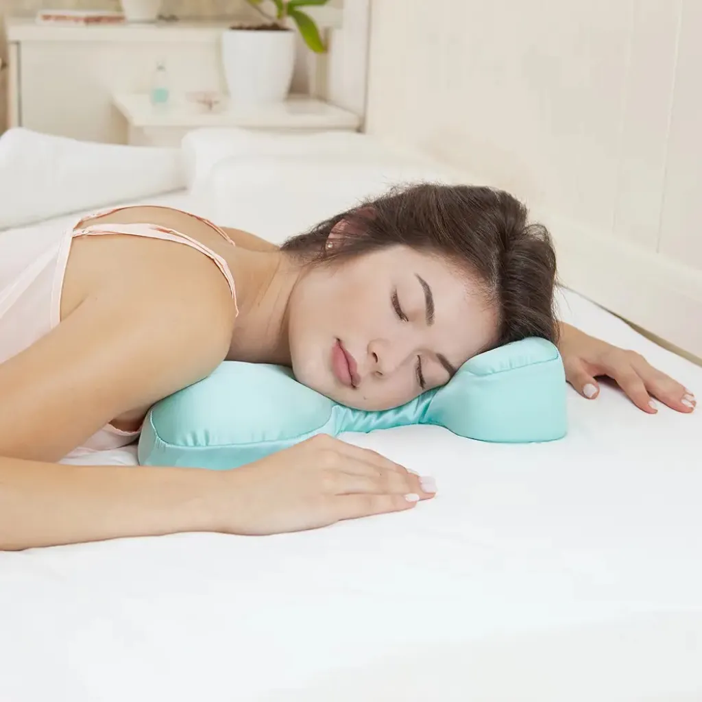 Подушка под голову FACE PILLOW тенсел, смальта Подушка под голову FACE PILLOW тенсел, смальта