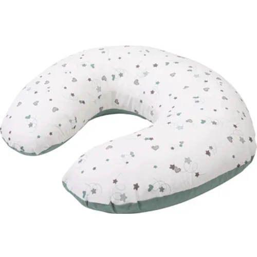 Подушка Bubaba by FreeON GREEN STARS 70х60 см, білий/зелений - Фото№1 Подушка Bubaba by FreeON GREEN STARS 70х60 см, білий/зелений - Фото№1