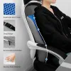 Подушка 2в1 для підтримки шиї та попереку Olvi 12849, блакитний - Фото№4