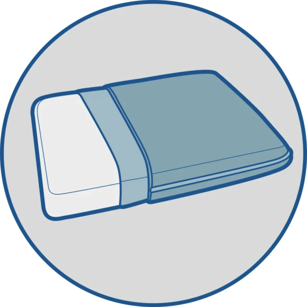 Ортопедична подушка Olvi Classic S J2513, 41,5х24х11см Ортопедична подушка Olvi Classic S J2513, 41,5х24х11см