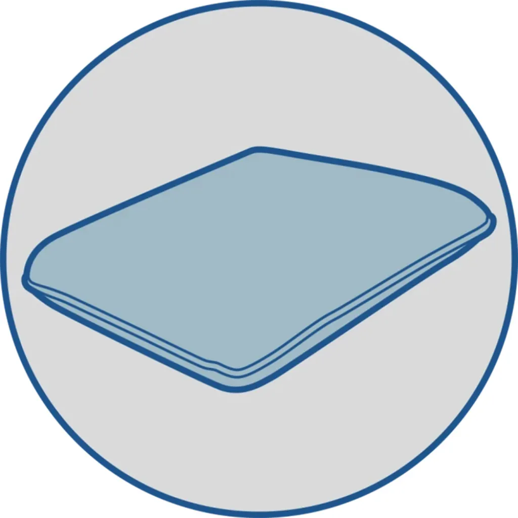 Ортопедична подушка Olvi Classic S J2513, 41,5х24х11см Ортопедична подушка Olvi Classic S J2513, 41,5х24х11см