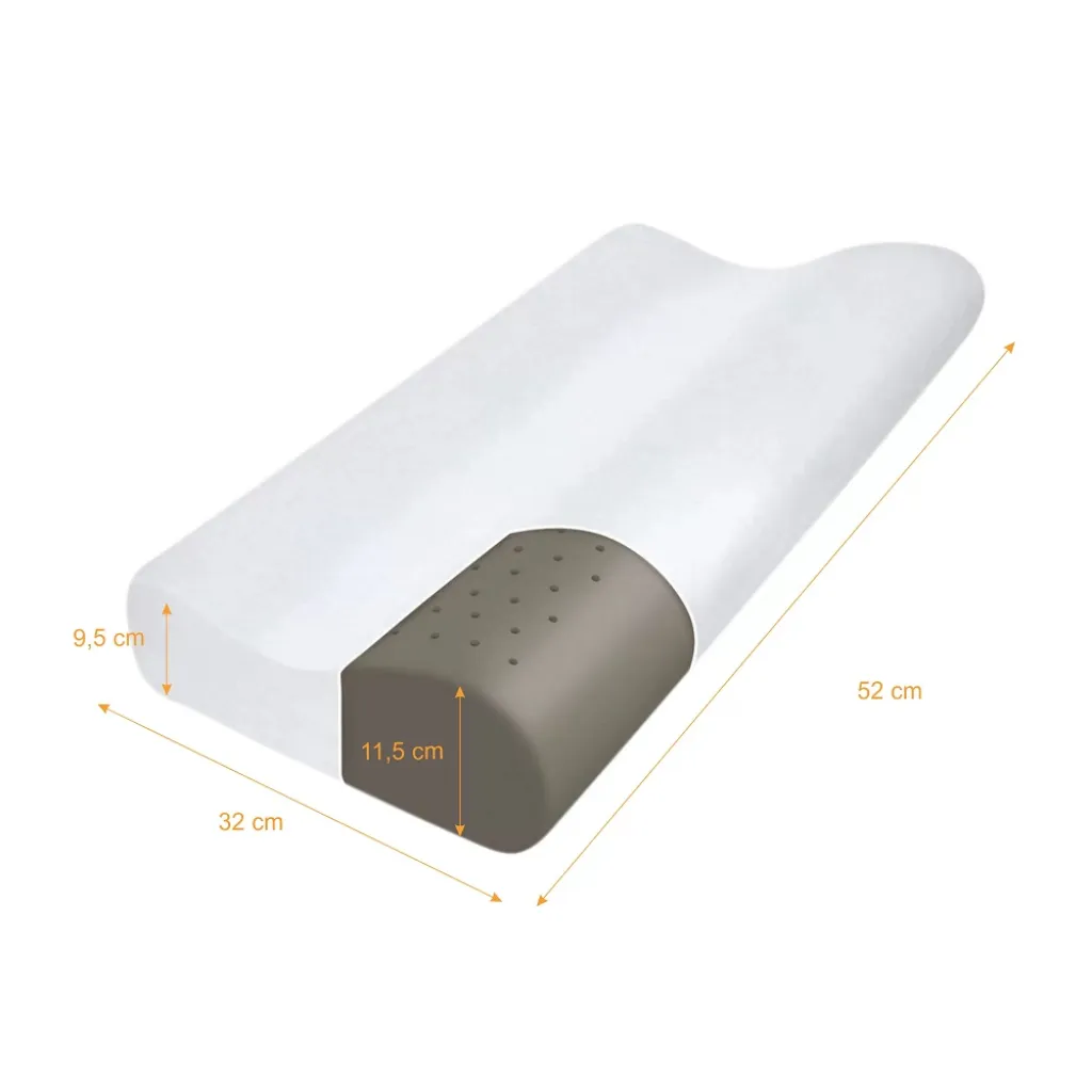 Ортопедическая бамбуковая подушка Qmed Bamboo Pillow Ортопедическая бамбуковая подушка Qmed Bamboo Pillow