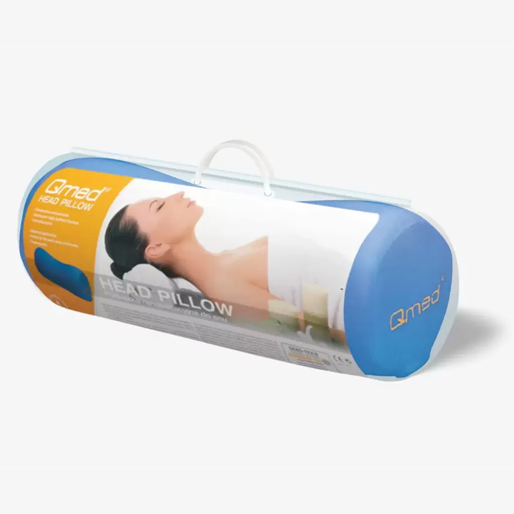 Ортопедическая подушка валик Qmed Head Pillow
