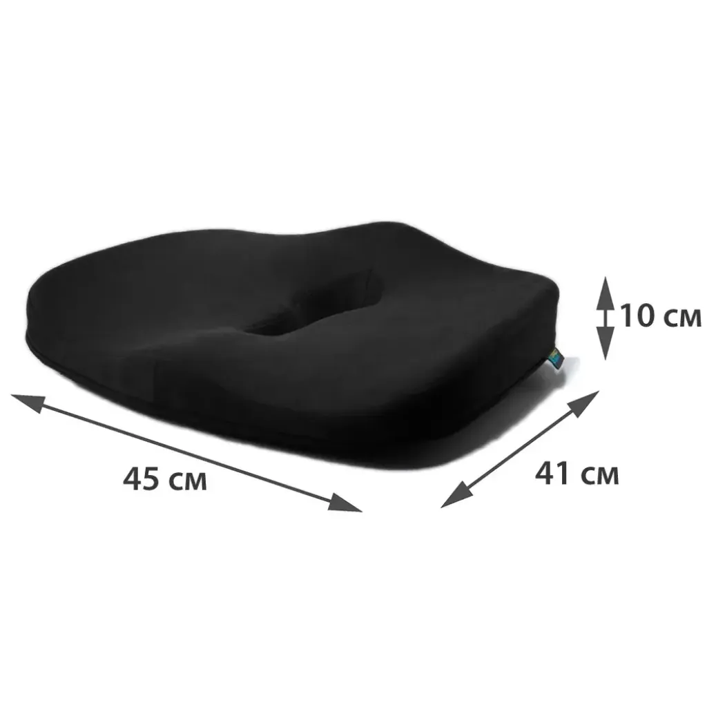 Подушка для сидіння Max Comfort, чорний Подушка для сидіння Max Comfort, чорний