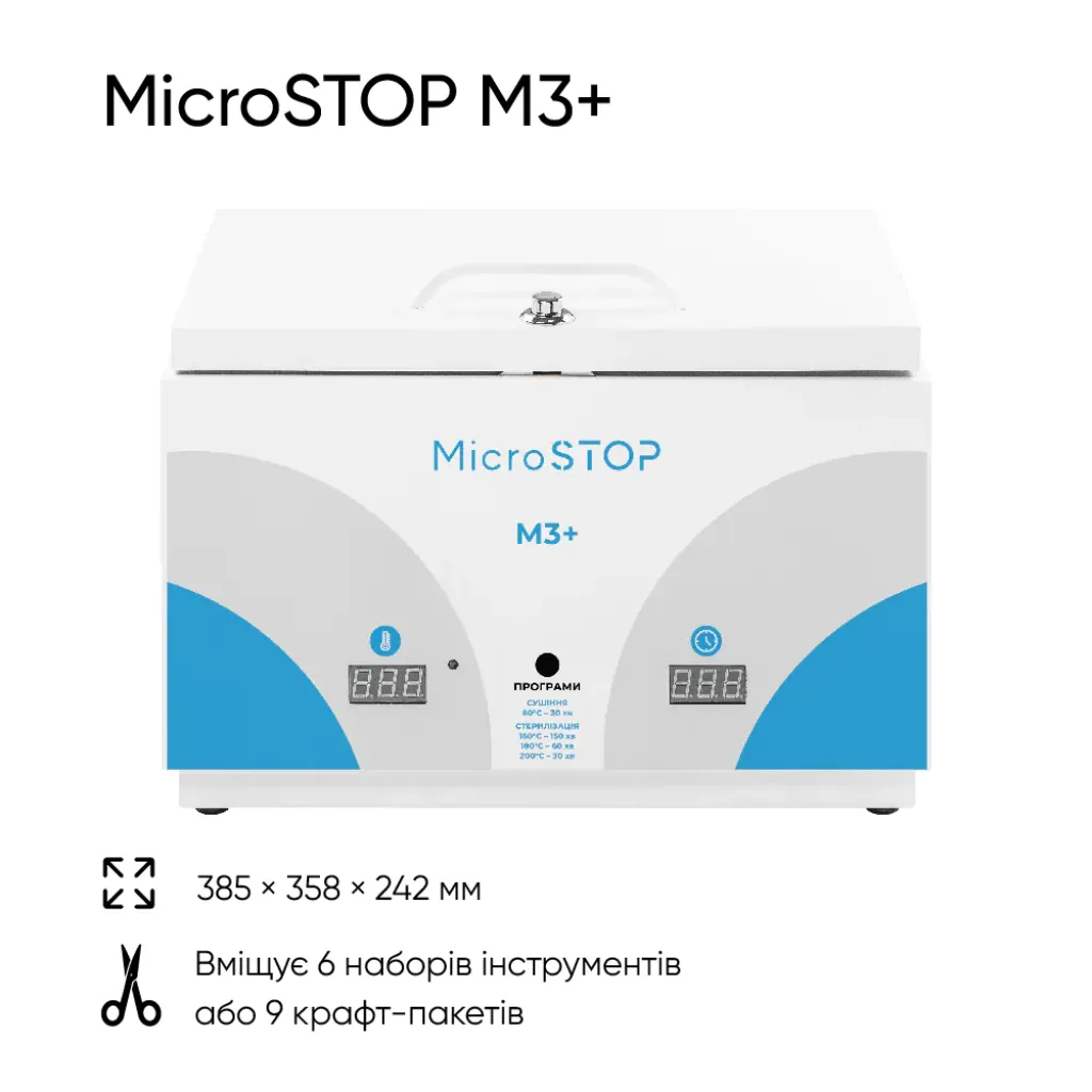 Стерилизатор воздушный Microstop M3+