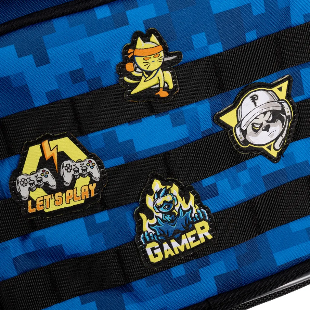 Ортопедичний рюкзак напівкаркасний 1Вересня S-99 Gamer Zone, синій Ортопедичний рюкзак напівкаркасний 1Вересня S-99 Gamer Zone, синій