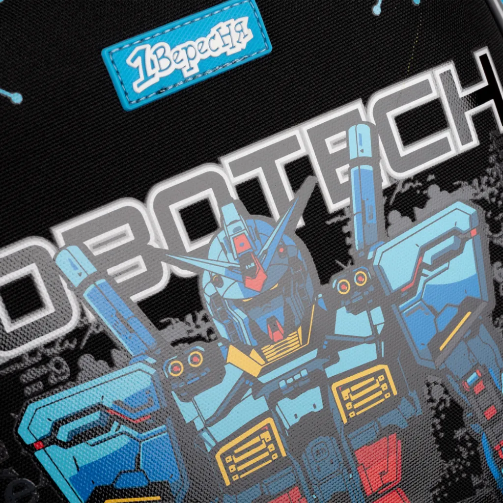 Ортопедический рюкзак каркасный 1Вересня H-29 Robotech Legends, синий Ортопедический рюкзак каркасный 1Вересня H-29 Robotech Legends, синий