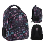 Ортопедичний рюкзак шкільний GoPack Education Girl Power GO25-175M-1, чорний Ортопедичний рюкзак шкільний GoPack Education Girl Power GO25-175M-1, чорний