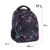 Ортопедический рюкзак школьный GoPack Education Girl Power GO25-175M-1, черный - Фото№3