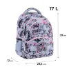 Ортопедичний рюкзак шкільний GoPack Education Awesome GO25-175M-3, сірий  - Фото№3