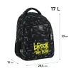 Ортопедический рюкзак школьный GoPack Education Break The Rules GO25-175M-6, черный - Фото№3