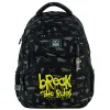 Ортопедический рюкзак школьный GoPack Education Break The Rules GO25-175M-6, черный - Фото№4