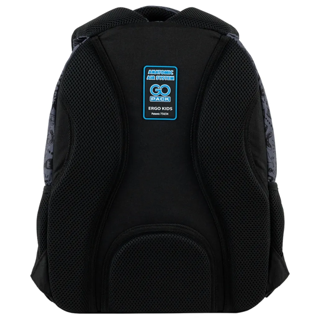 Ортопедический рюкзак школьный GoPack Education Cool Gamer GO25-175M-8, темно-серый Ортопедический рюкзак школьный GoPack Education Cool Gamer GO25-175M-8, темно-серый